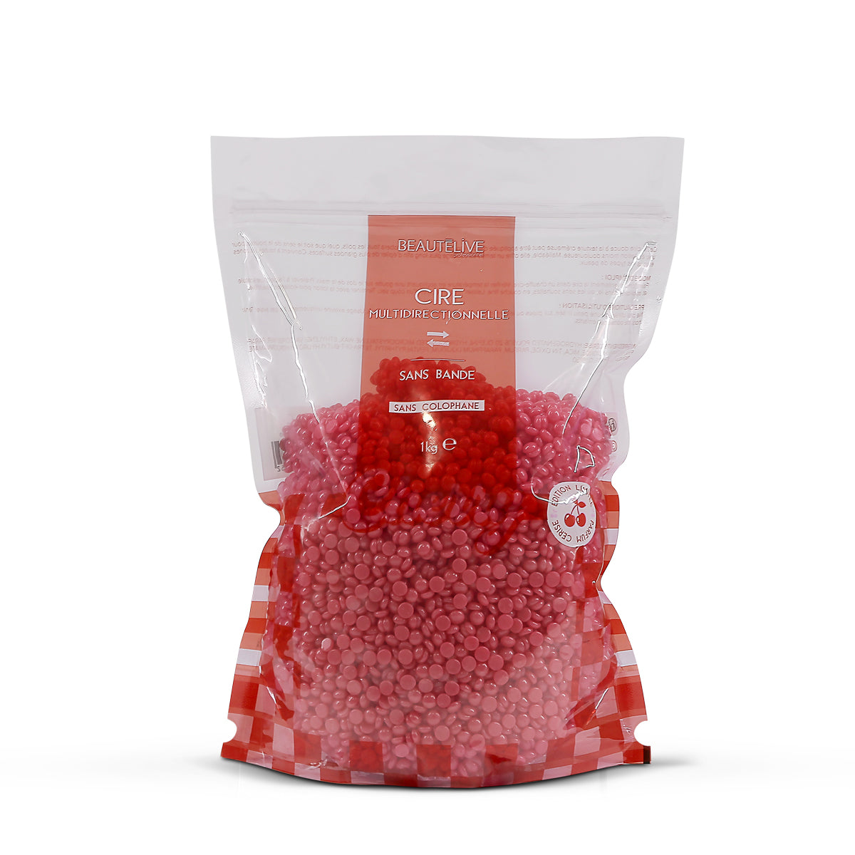 Cire pelable multidirectionnelle parfum cerise