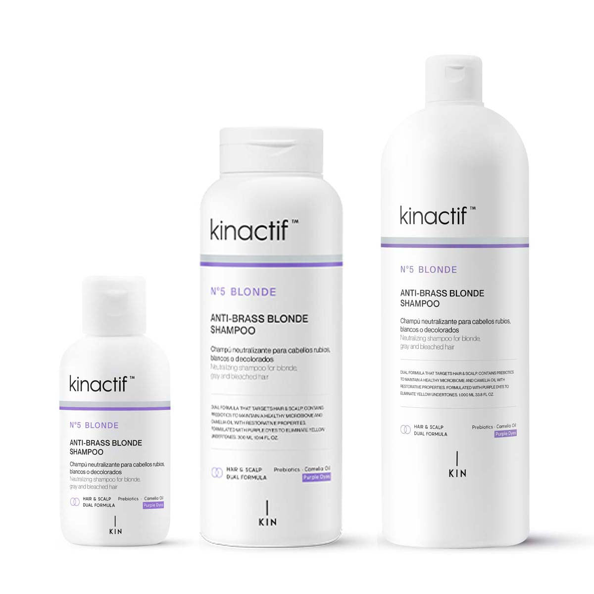 Shampoing Déjaunisseur Anti-Brass Kinactif