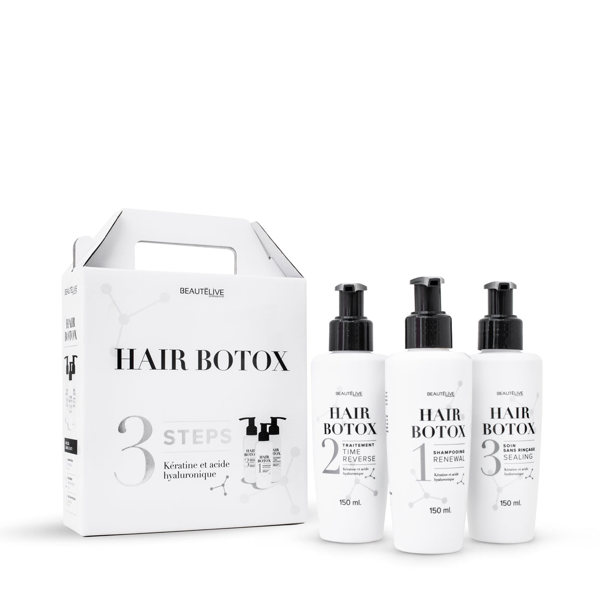 Kit HAIR BOTOX 3 étapes