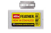Etui de 10 lames pour rasoir Feather double lames