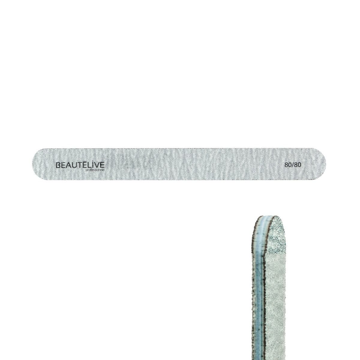 Washable zebra nail file 2-sided 80/80