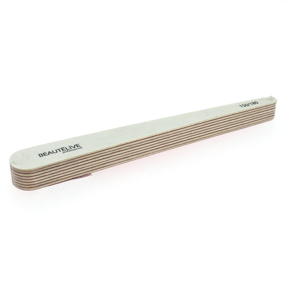 Pink 2-sided nail file 150/180 x8