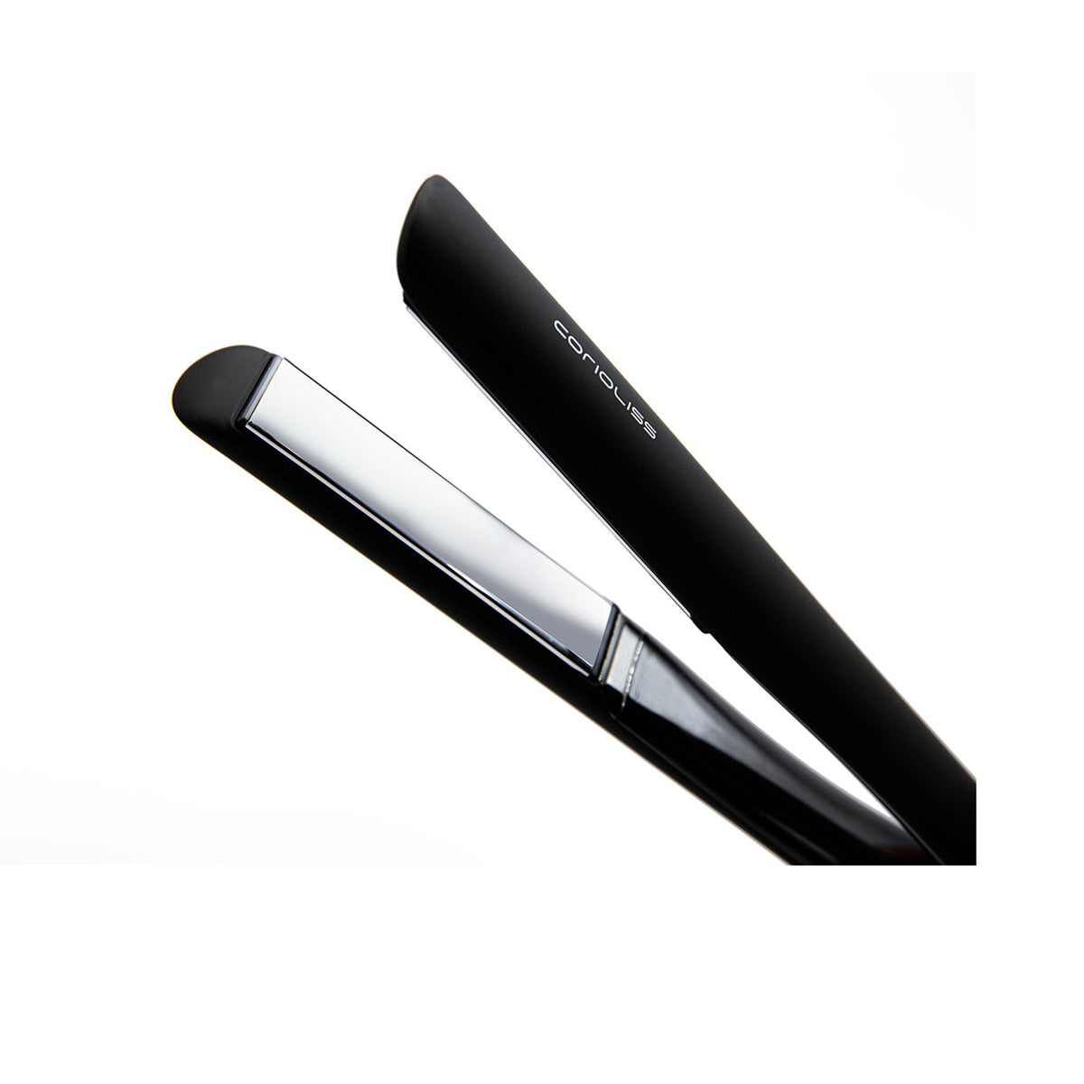 C5 Black Soft Touch Chrome Straightener