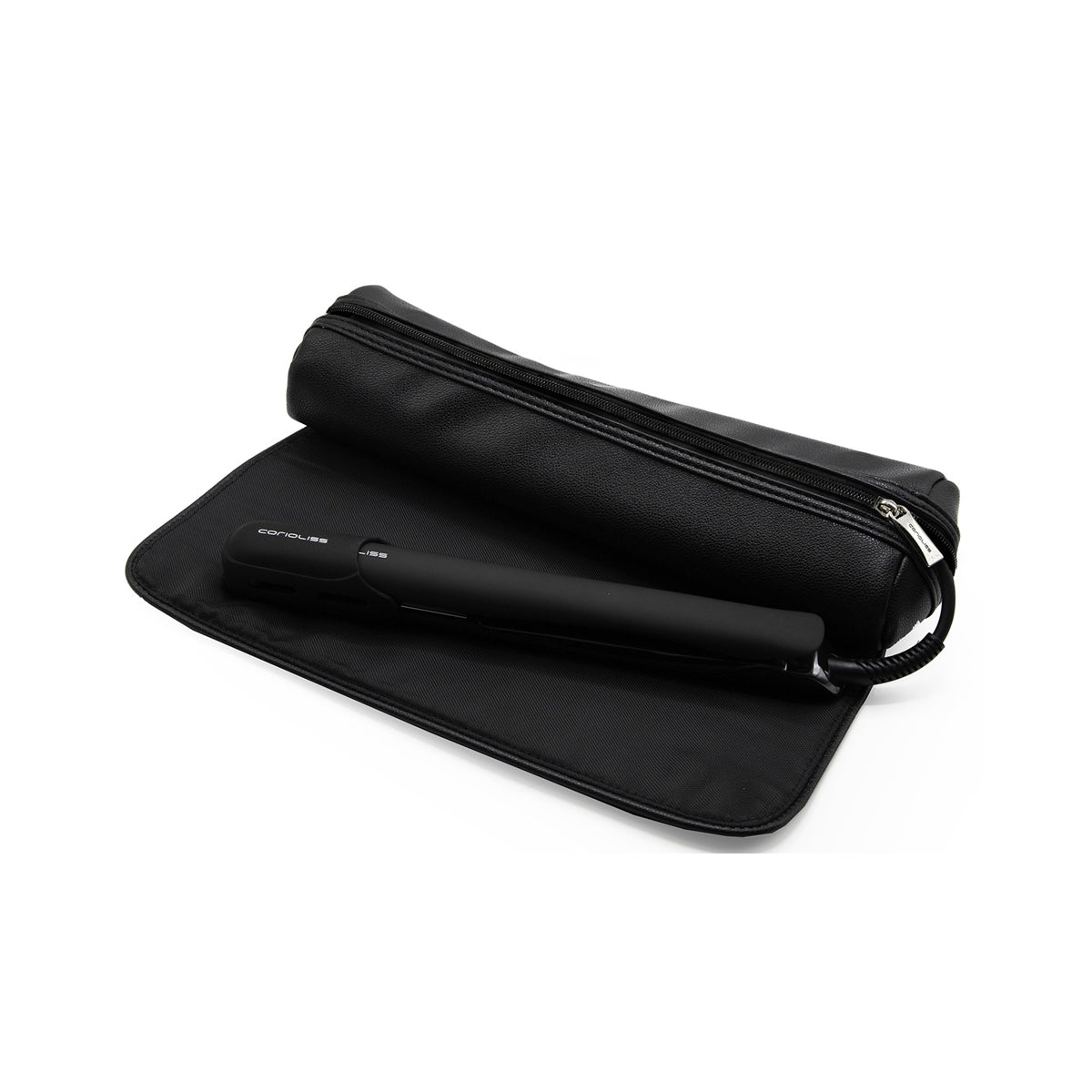 C5 Black Soft Touch Chrome Straightener