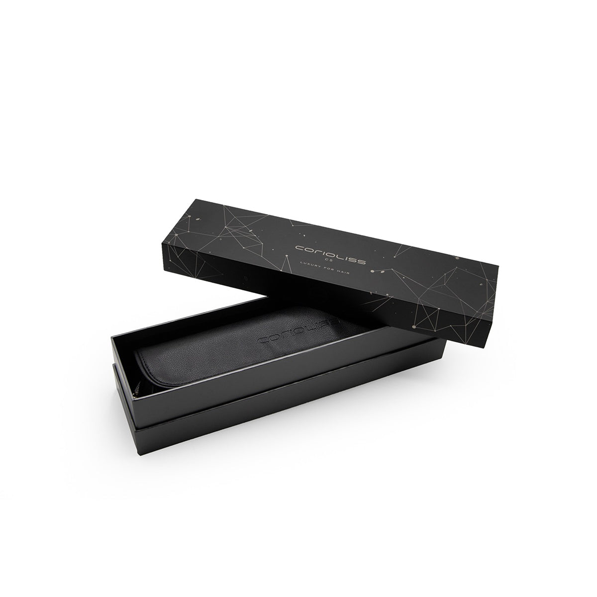 C5 Black Soft Touch Chrome Straightener