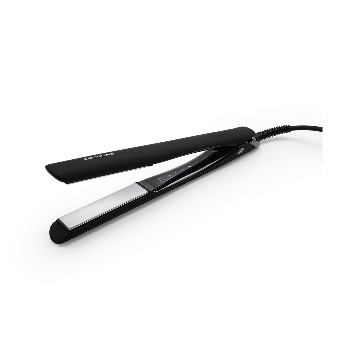 C5 Black Soft Touch Chrome Straightener