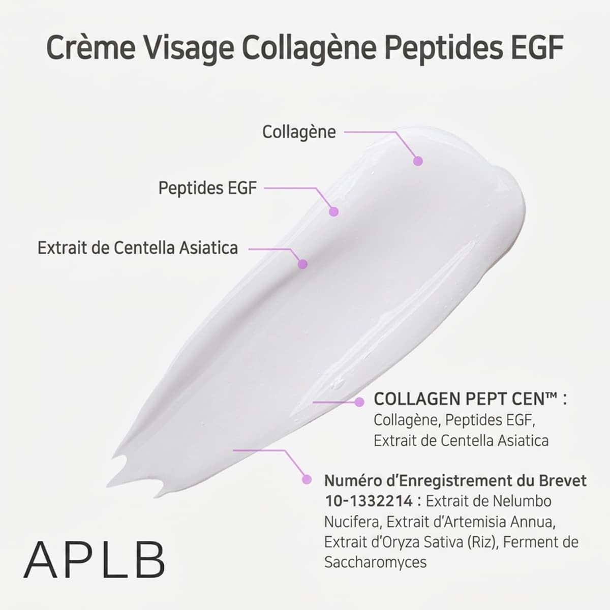 Lotion Tonique Collagène EGF Peptides