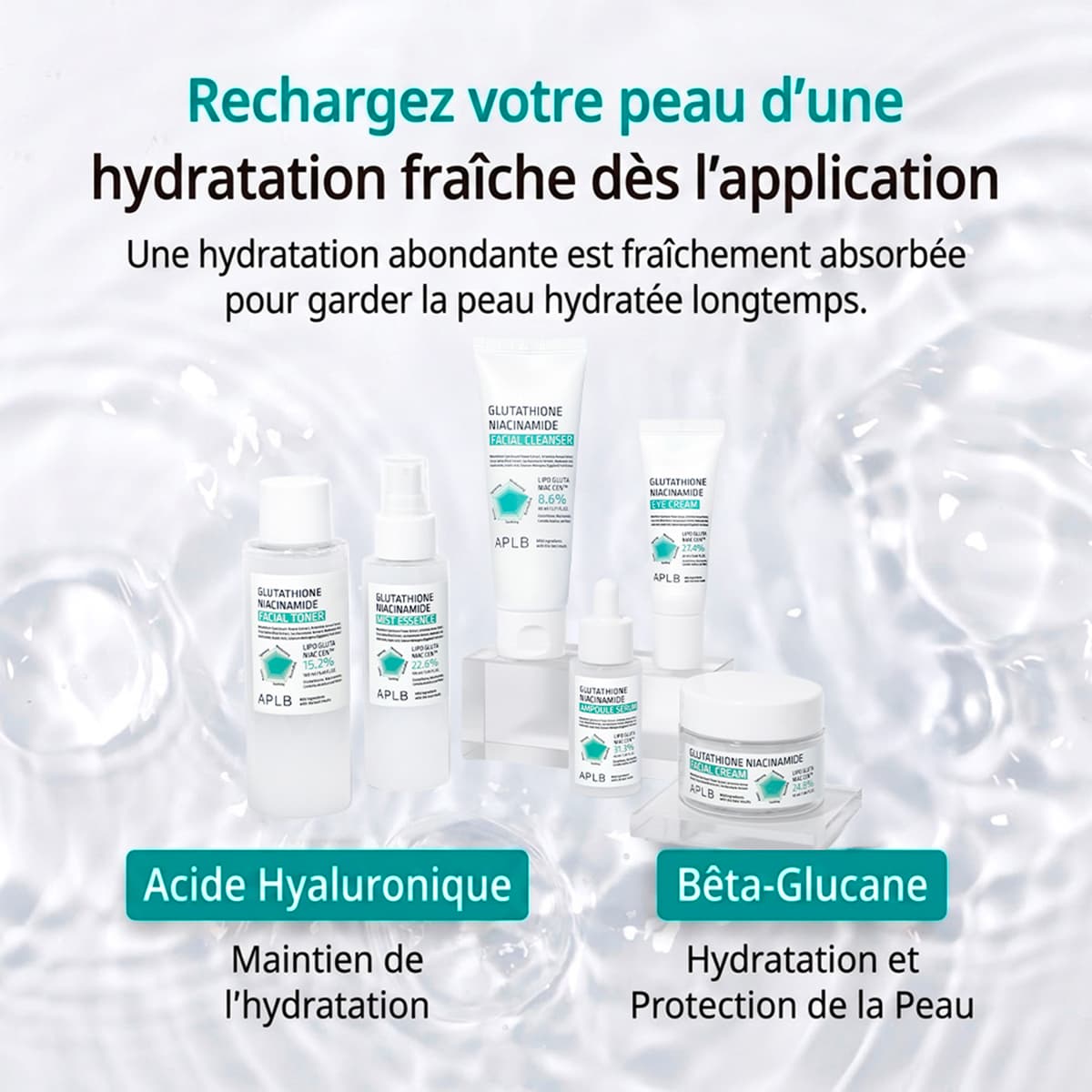 Lotion Tonique Glutathion Niacinamide