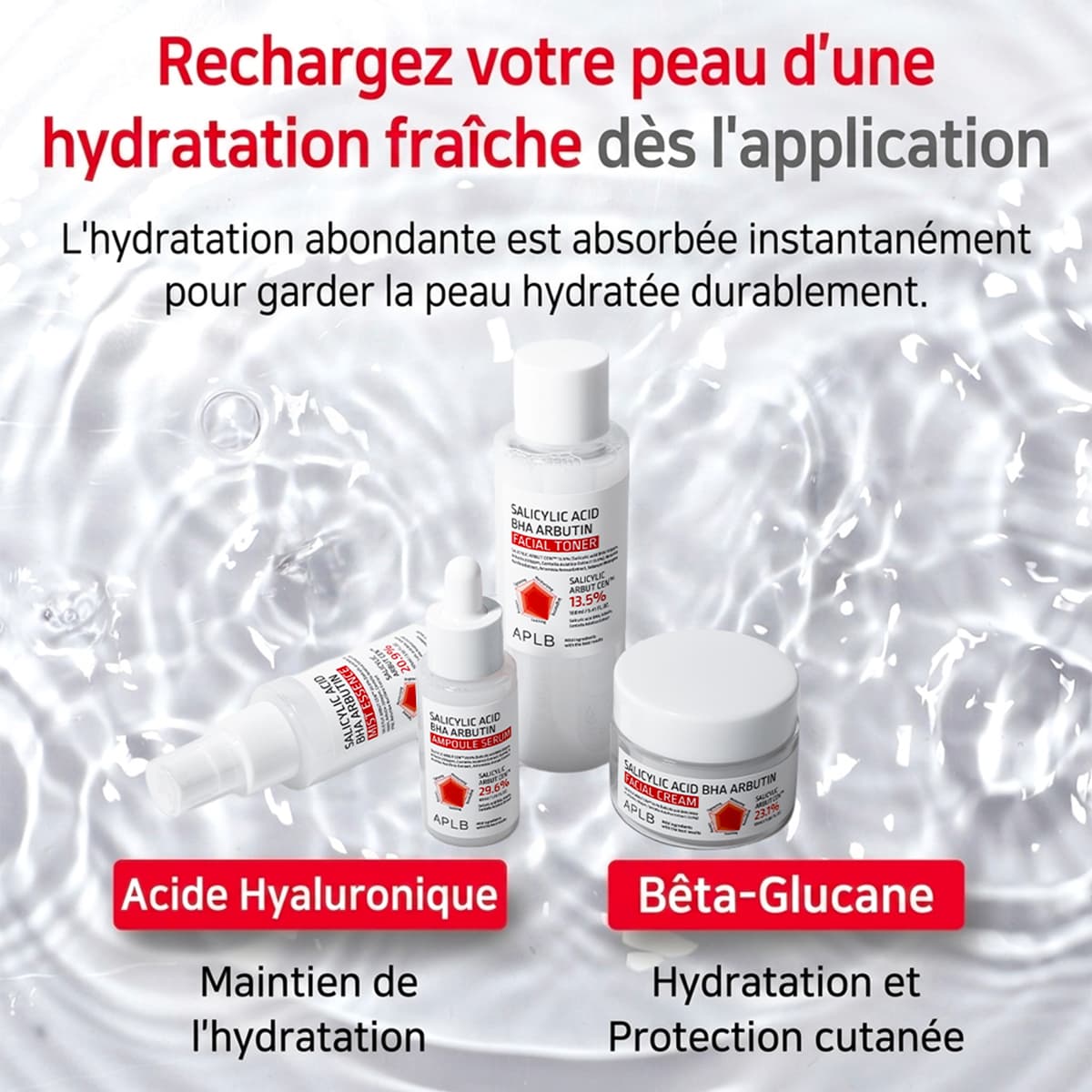 Lotion Tonique Acide Salicytique BHA Arbutine