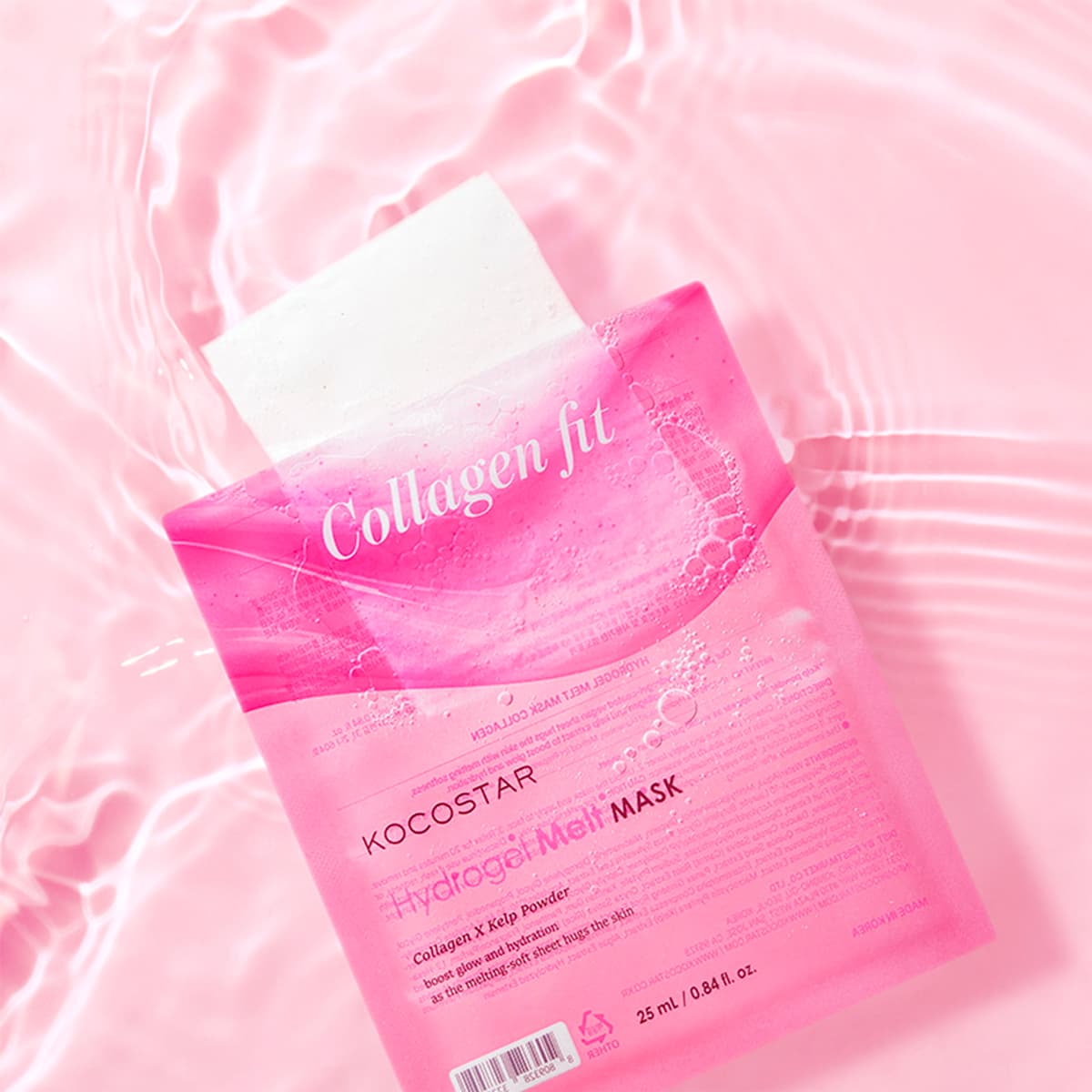 Masque Visage Hydrogel Fondant au Collagène