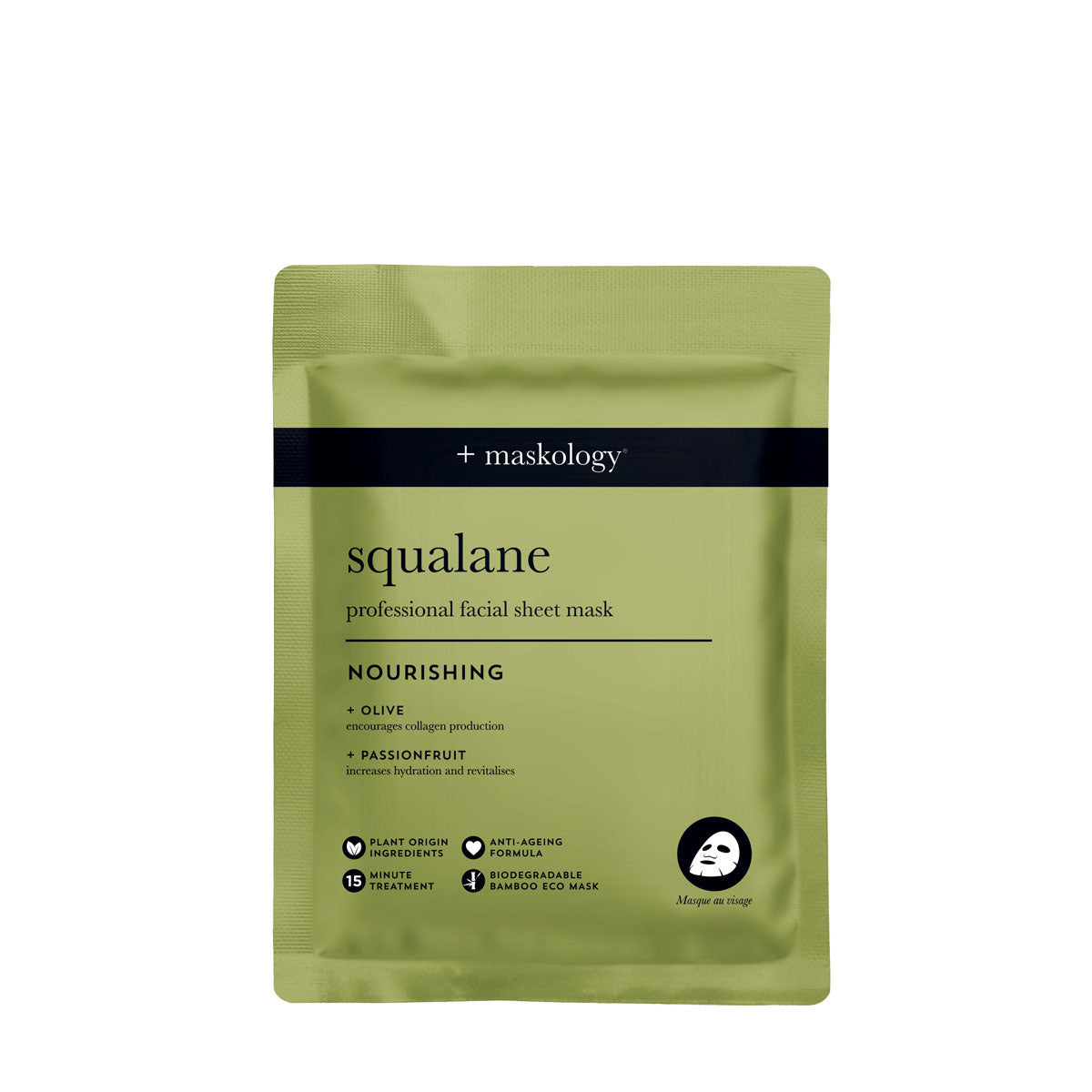Squalane Face Maskology Mask