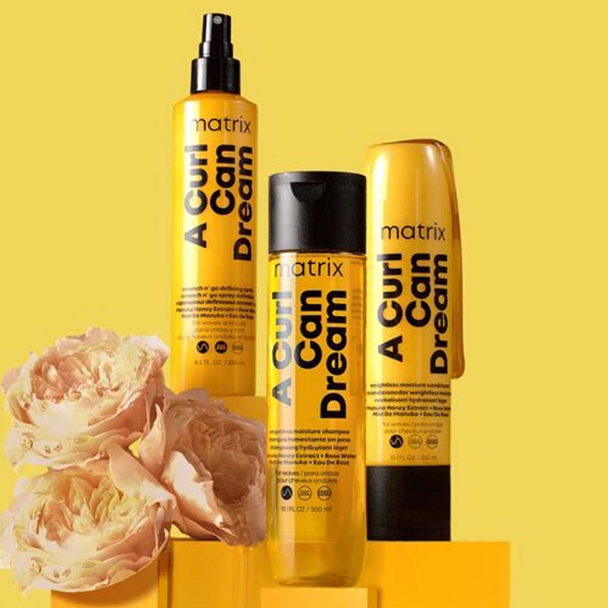 Spray définissant pour ondulations et boucles SCRUNCH N'GO A Curl Can Dream