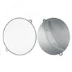 Miroir coiffure rond extra plat
