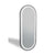 LOOP Oval Mirror with LED Light