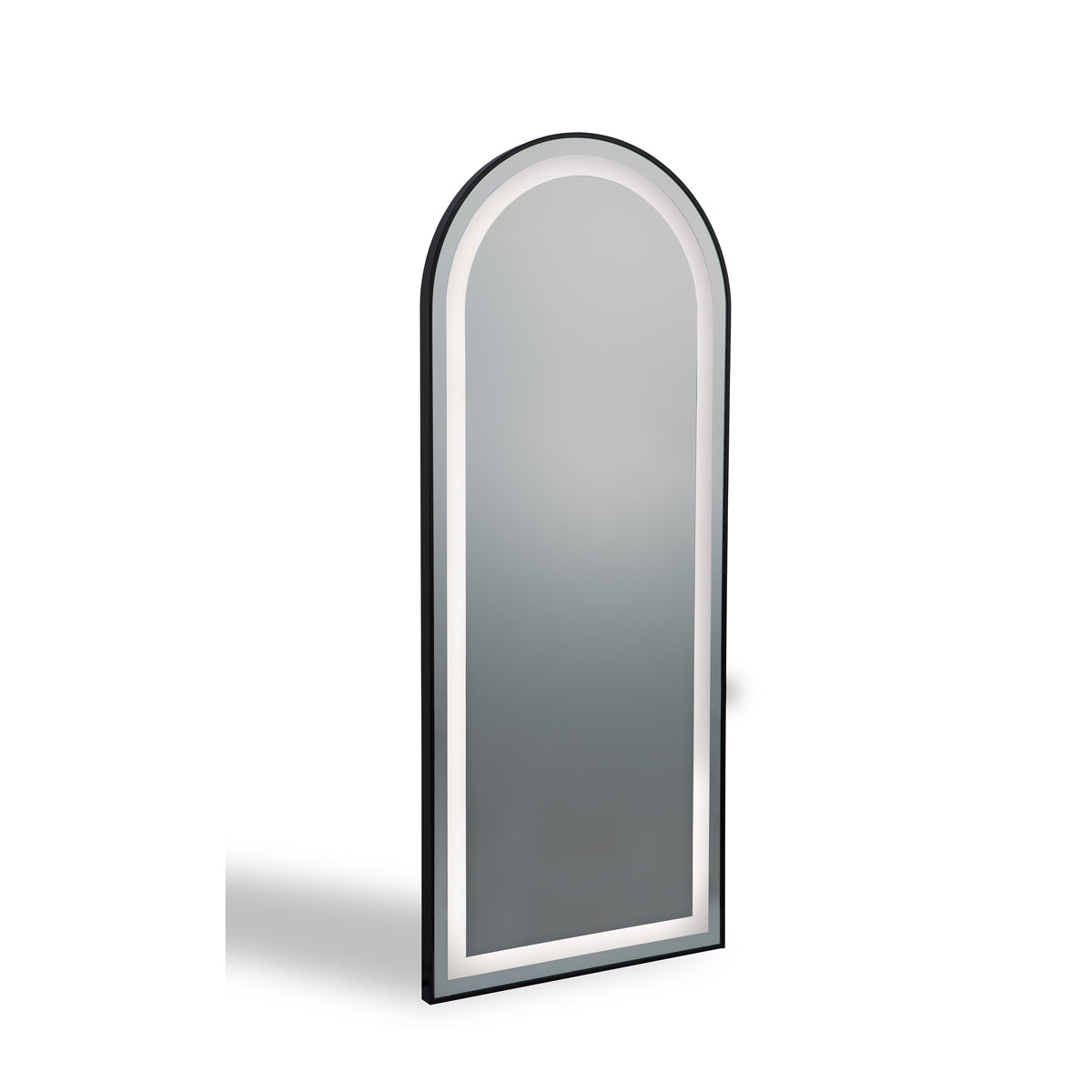 Semi-Oval RIM Mirror with LED Light