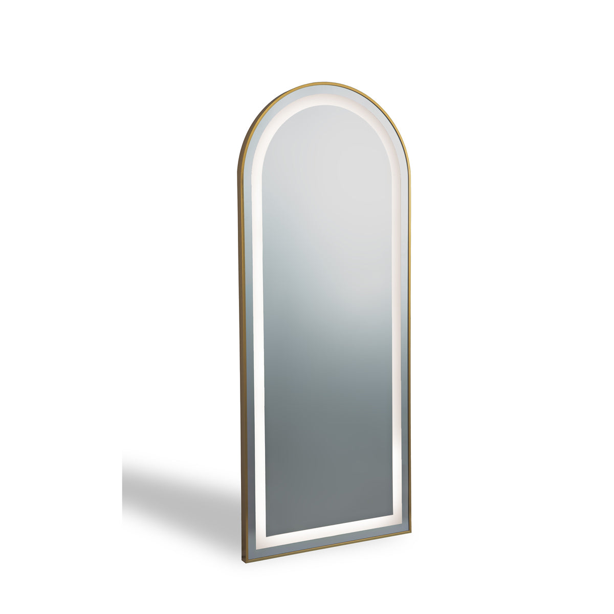 Semi-Oval RIM Mirror with LED Light