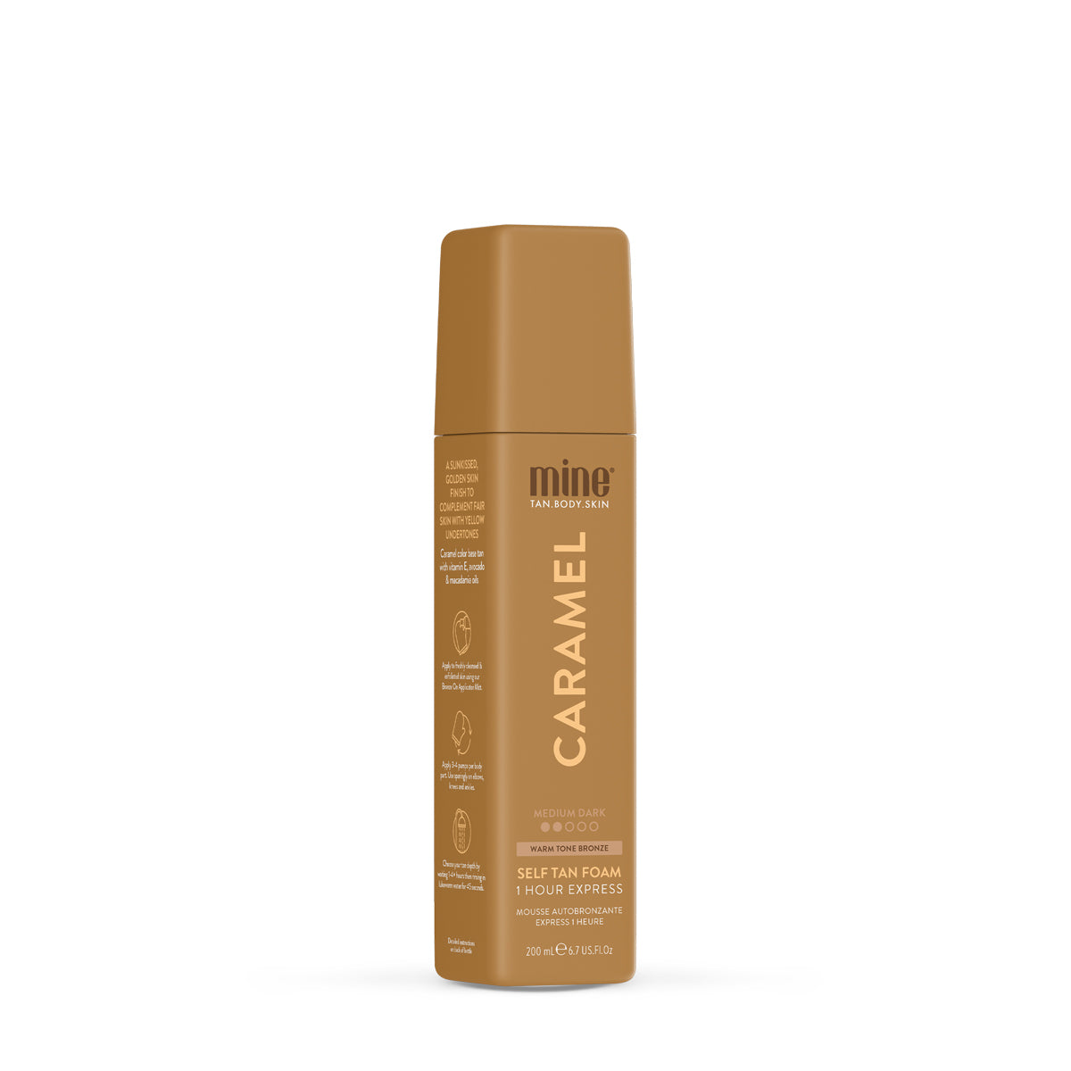 Self-Tanning Foam CARAMEL