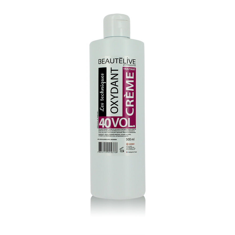 Oxydant crème Les techniques