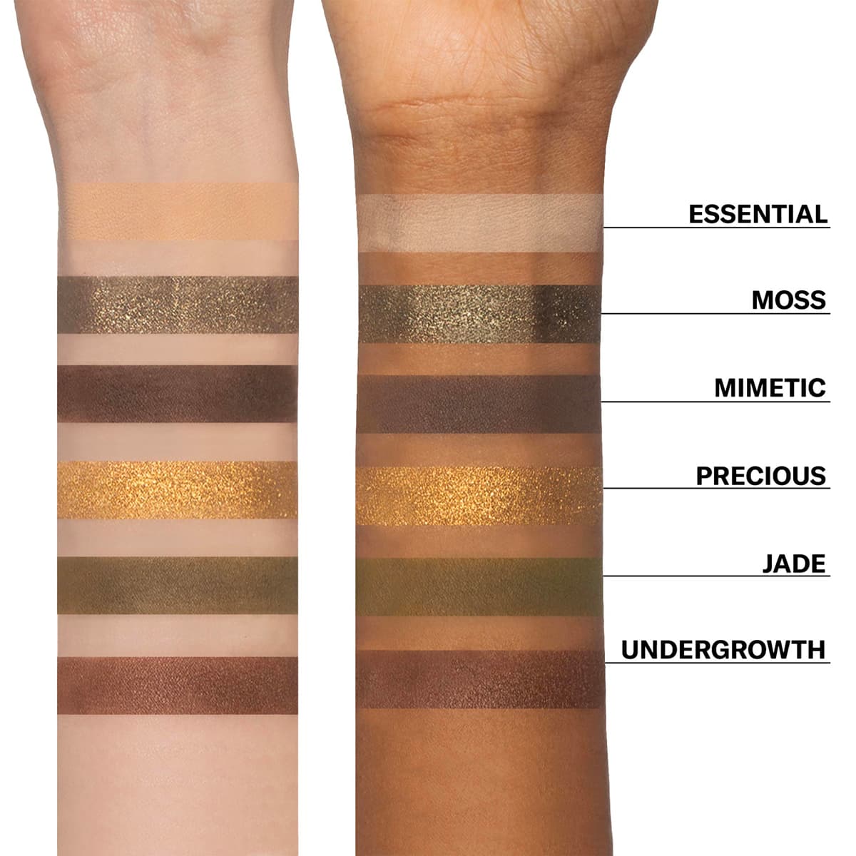 Palette Ombres à Paupières BARE HARMONY