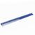 Peigne de coupe ABS en biais 18cm, couleur bleue