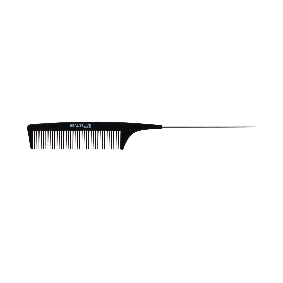 Peigne à Queue en Fer Carbone Noir 21,3cm