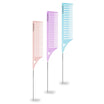 Peigne Queue Metal Couleur X3