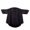 Peignoir polyester Noir avec manches