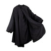 Peignoir Polyester Noir avec manches Brighton
