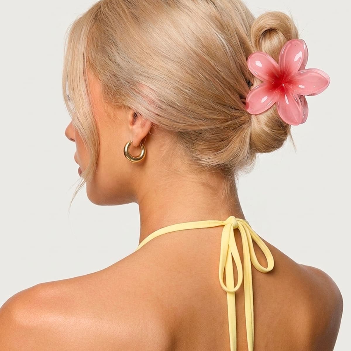 Tropical Flower Hair Clip
