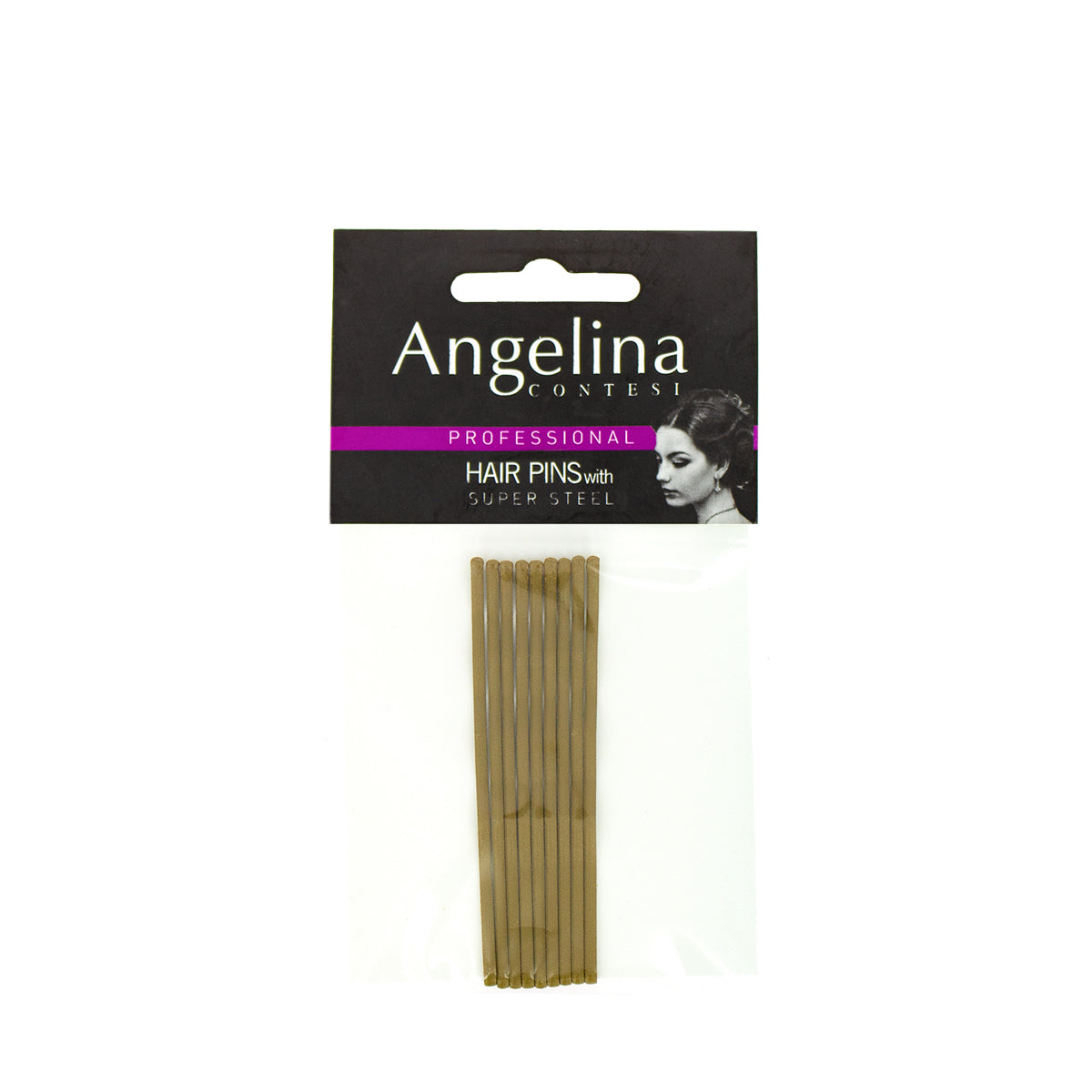 Waved hair pins 70mm x9