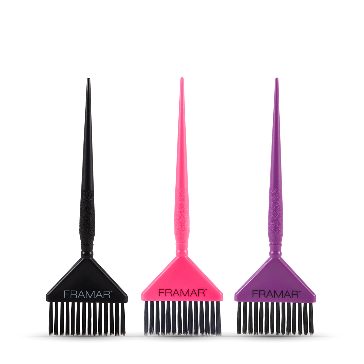 Wide Tinting Brushes x3