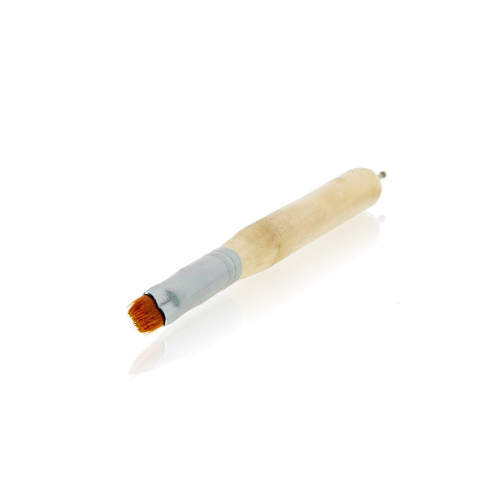 Gel brush and marbling tool