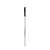 Angled Eyeliner Brush Black & White Nylon