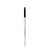 Black & White Nylon Pom-pom Eyeshadow Brush