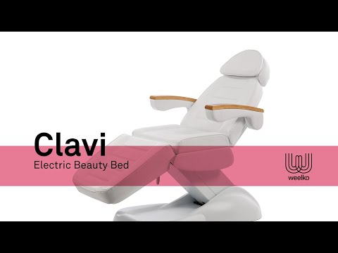 CLAVI White Electric Aesthetic Chair