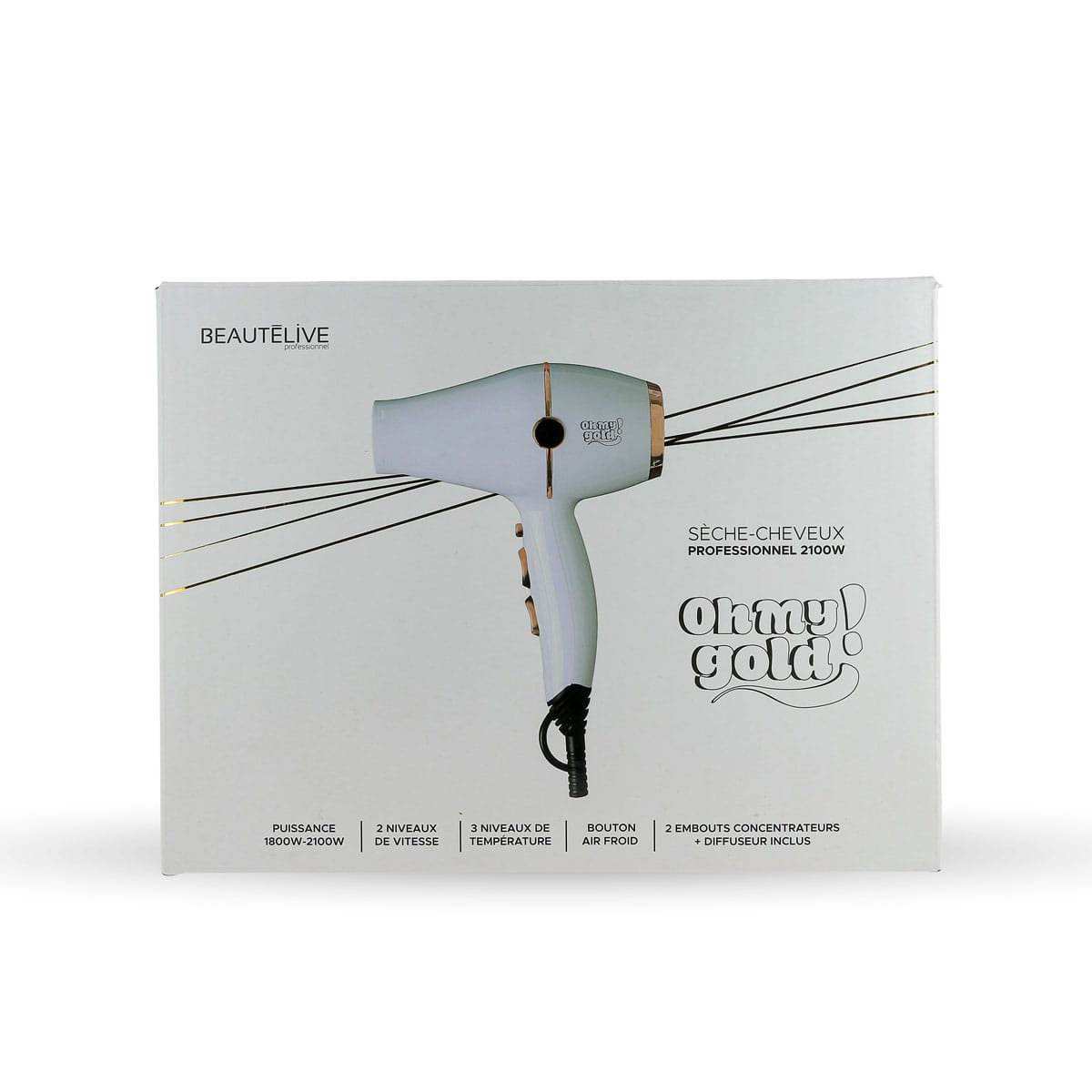 OH MY GOLD! Professional Hair Dryer