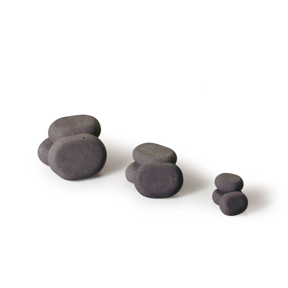 Set of 36 hot stones
