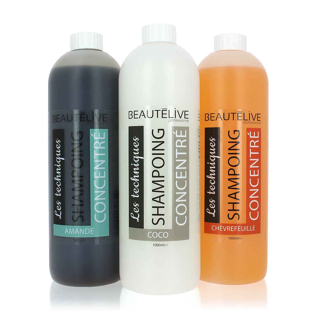 Shampoing concentré Les techniques