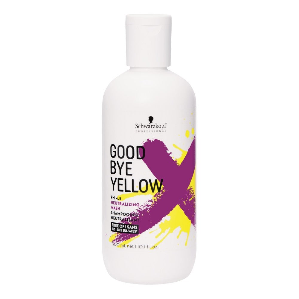 Sulfate-Free Brass-Removing Shampoo Goodbye Yellow