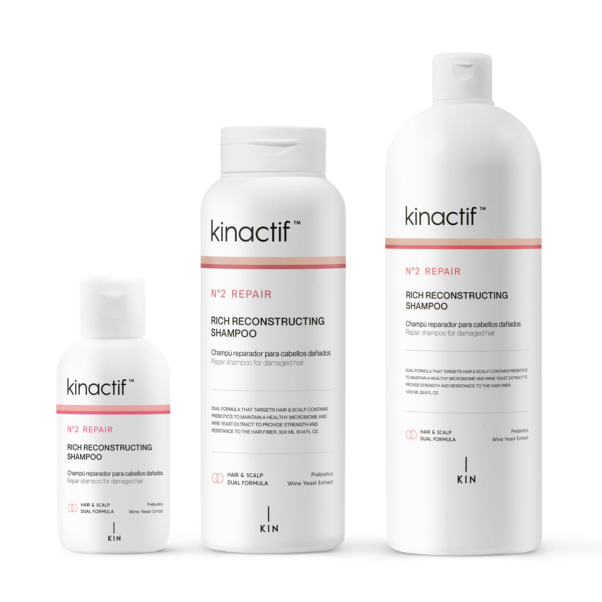 Shampoing Riche Reconstructeur Kinactif