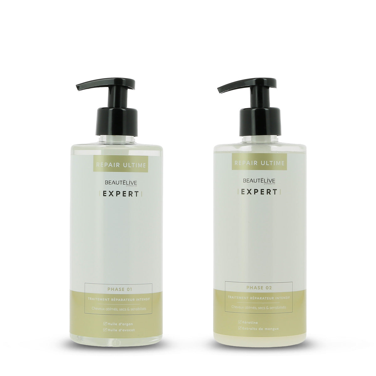 ULTIMATE REPAIR INTENSE CARE 2X500ML BEAUTELIVE EXPERT