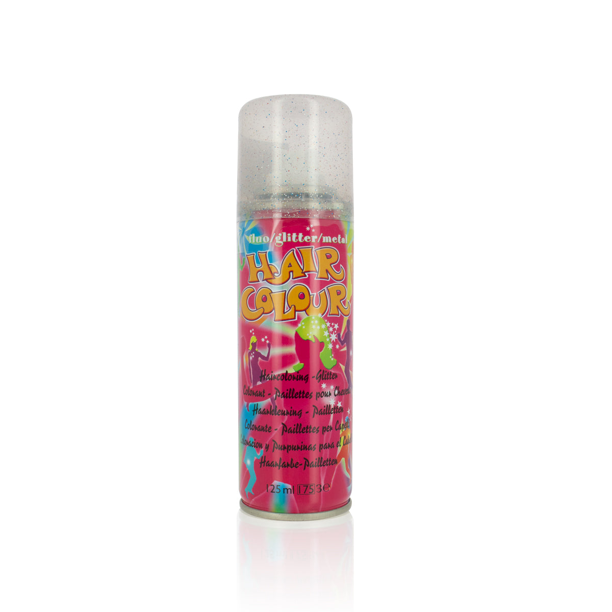 Spray à paillettes pour cheveux