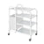 Trolley blanc avec poubelle