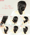 Hair bun shaper with snaps 23cm