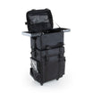 Valise professionnelle noire double compartiment 4 roues BERLIN