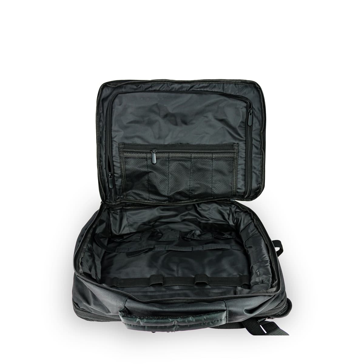 Sac à Dos Noir avec Compartiments 40x15x31cm