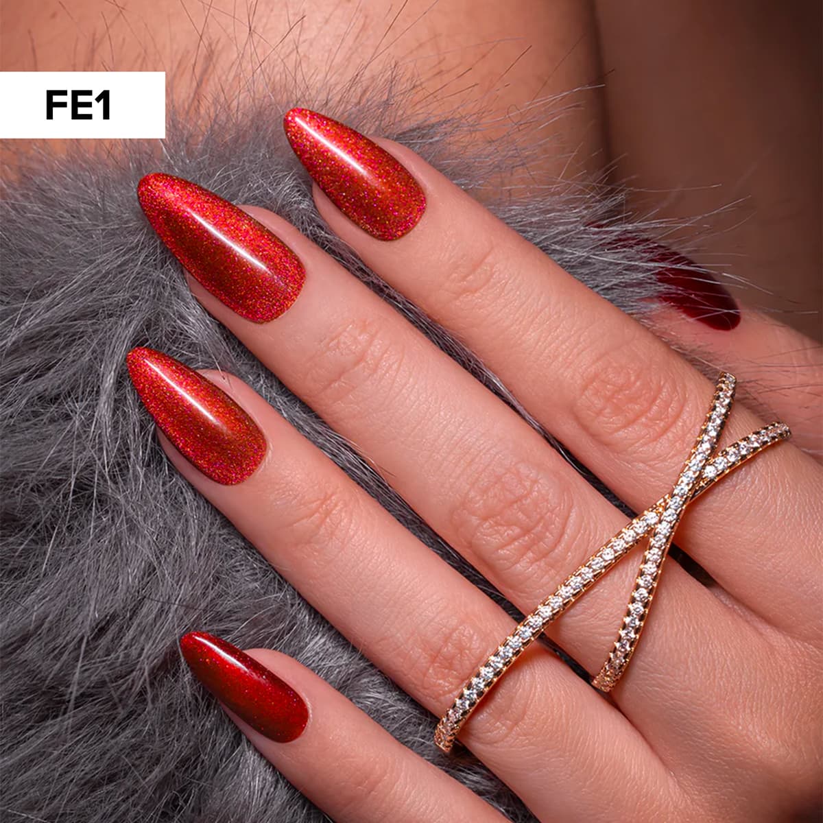 Semi-Permanent Gel Nail Polish Cat Eye