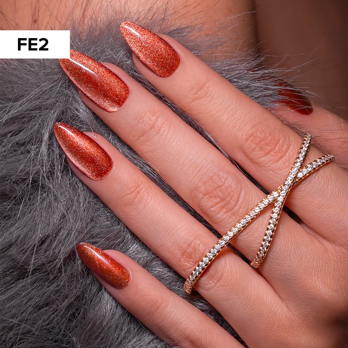 Semi-Permanent Gel Nail Polish Cat Eye