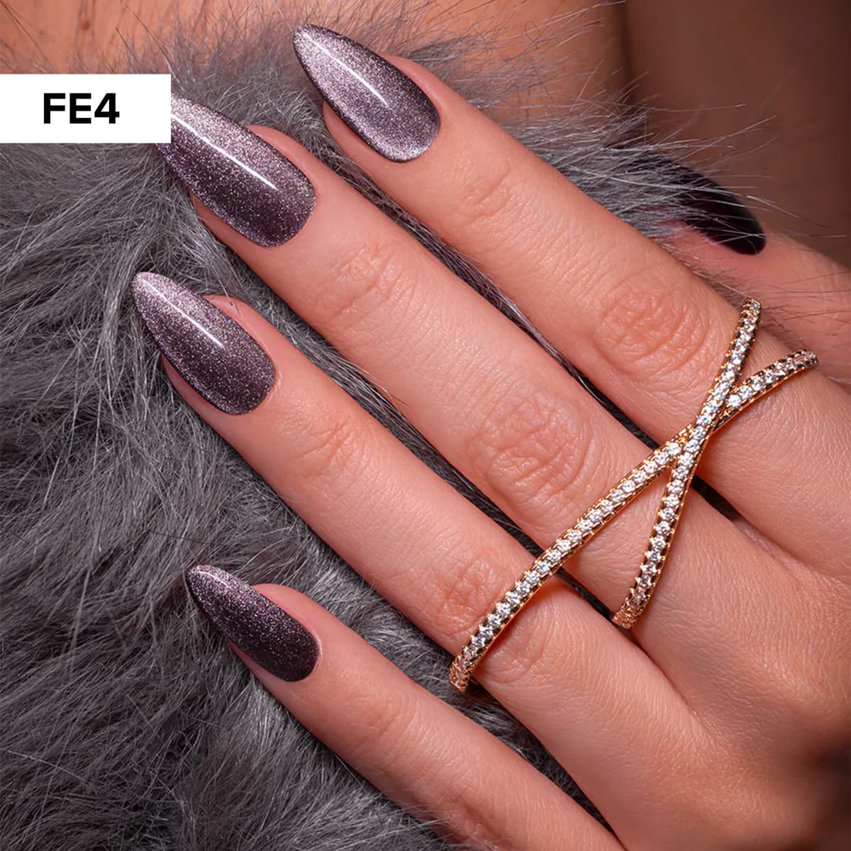 Semi-Permanent Gel Nail Polish Cat Eye