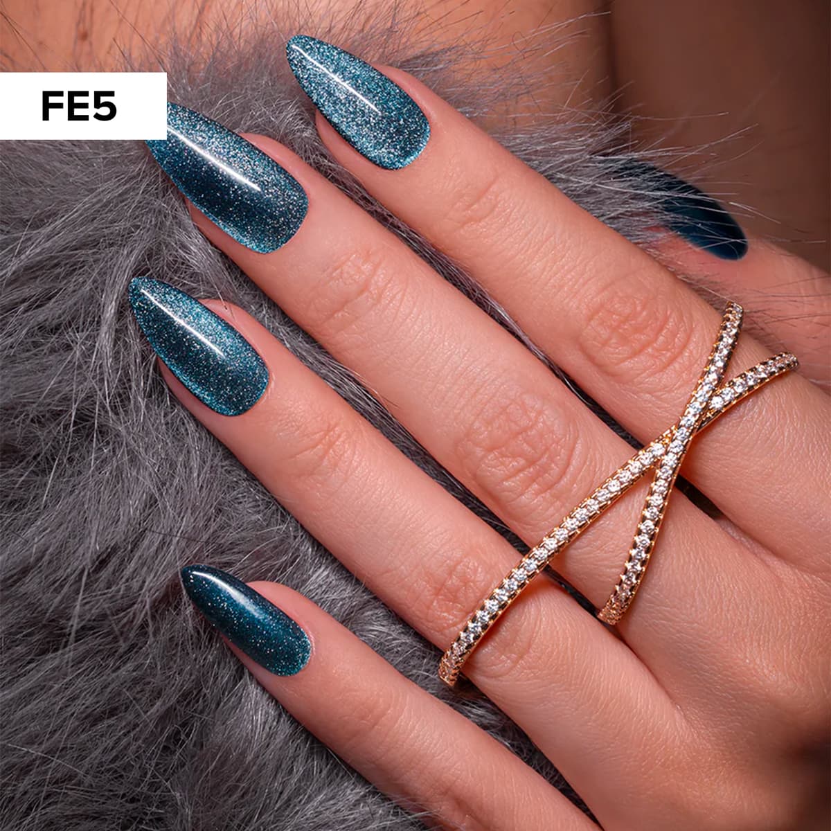 Semi-Permanent Gel Nail Polish Cat Eye